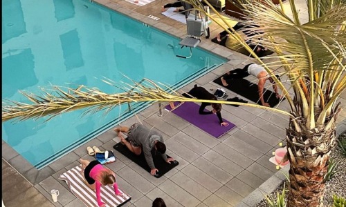 Resident Appreciation Week: Sunset Yoga Workout Cover Image