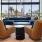 lounge seating with city views at The Nash Apartments in North Park, San Diego