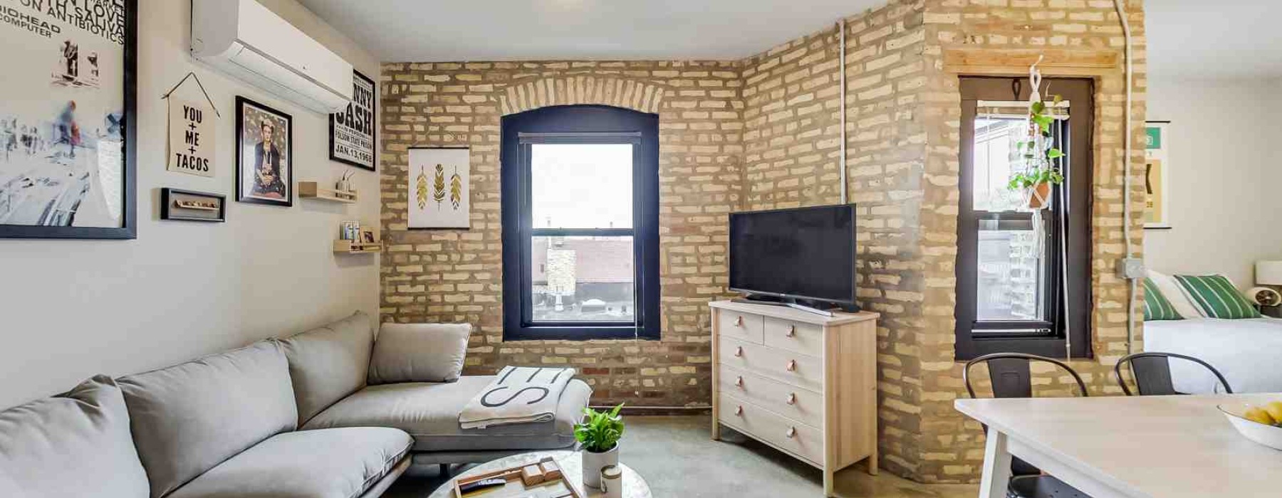 Luxury apartment living