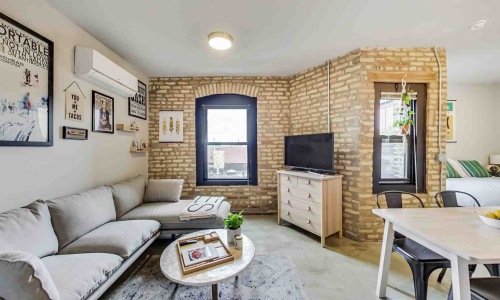 Luxury apartment living