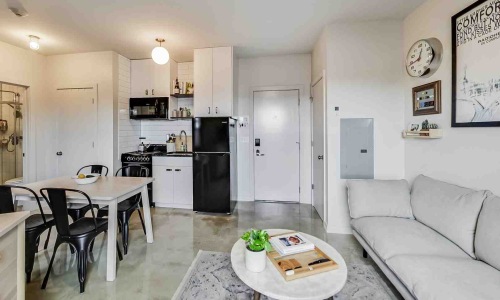 3 bedroom layout modern apartment interior open concept
