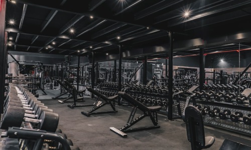 24 hour gym modern fitness center