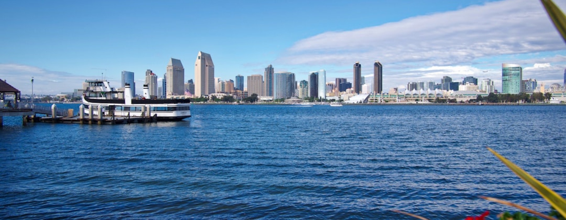 San Diego waterfront with hotels and bay - restaurants near manchester hyatt san diego