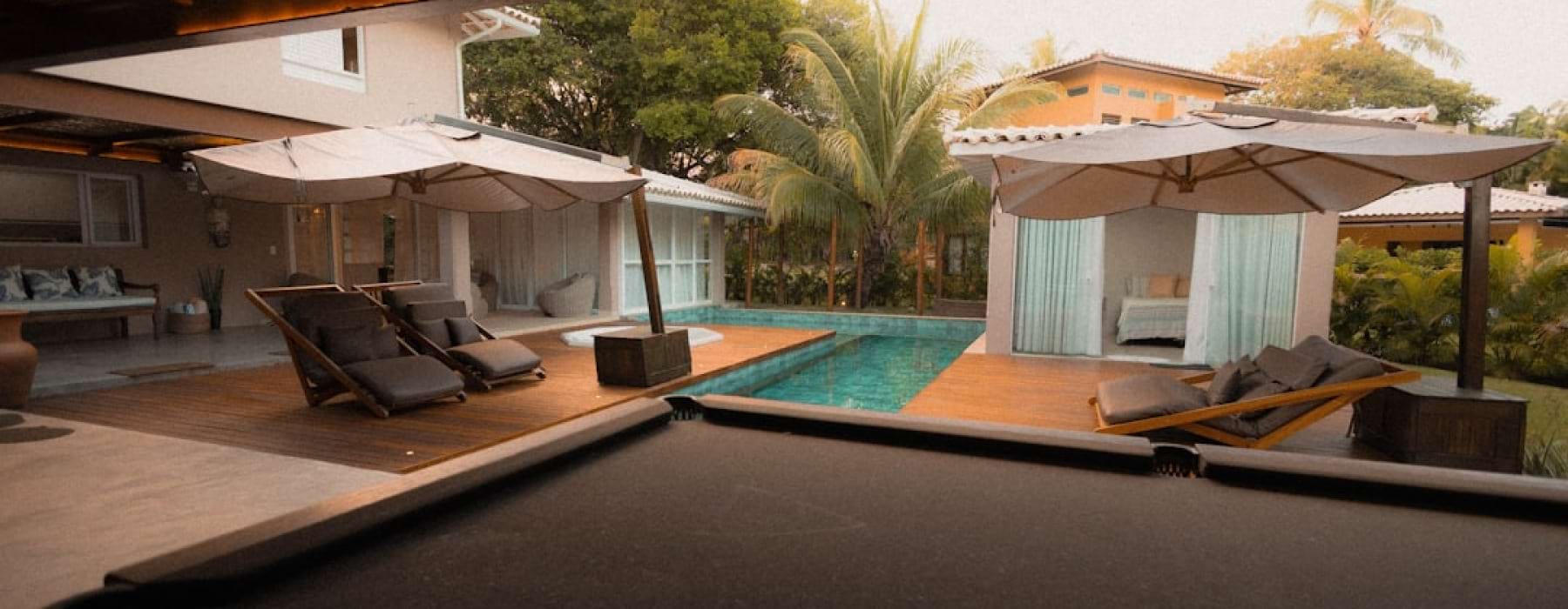 poolside cabana