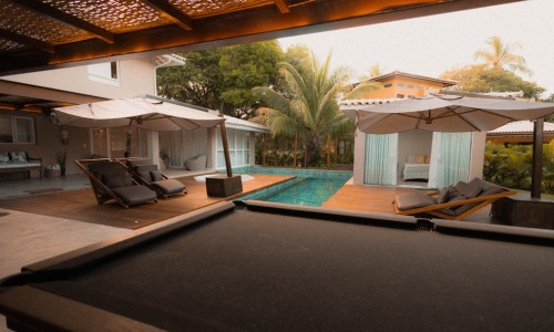poolside cabana